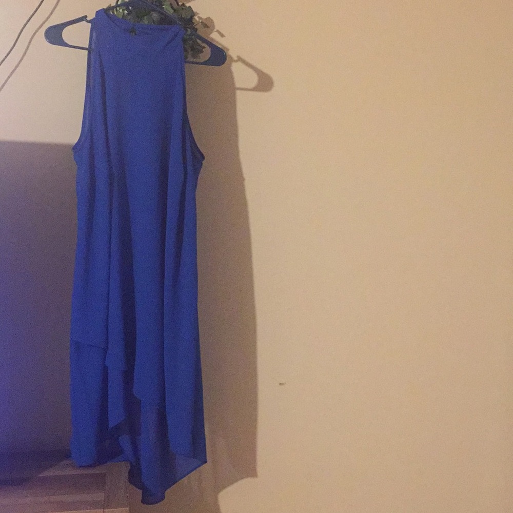 Royal blue dress